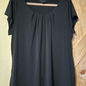 Worthington Classic Black Blouse